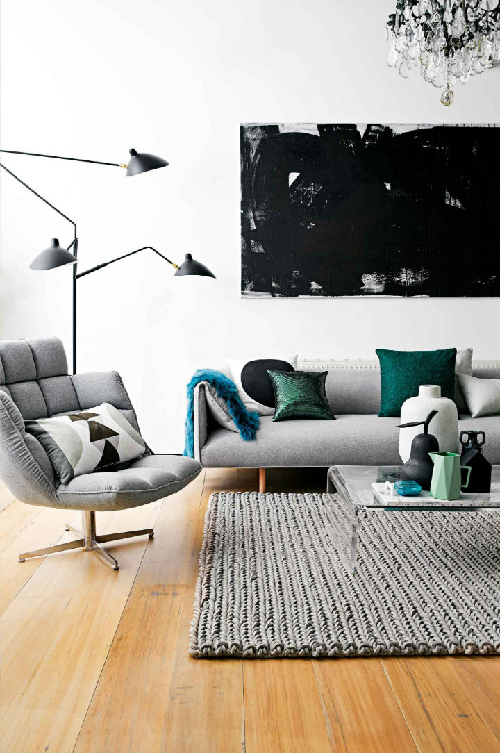 modern Scandinavian style apartment interior design 11