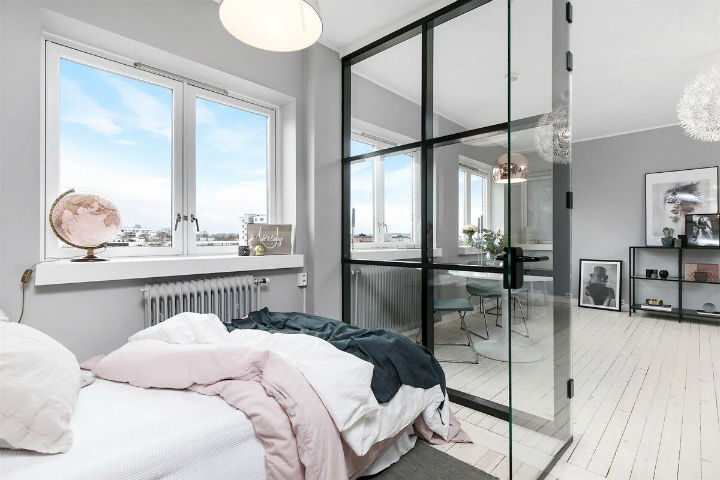 Small Scandinavian Apartment With Open and Airy Design 11