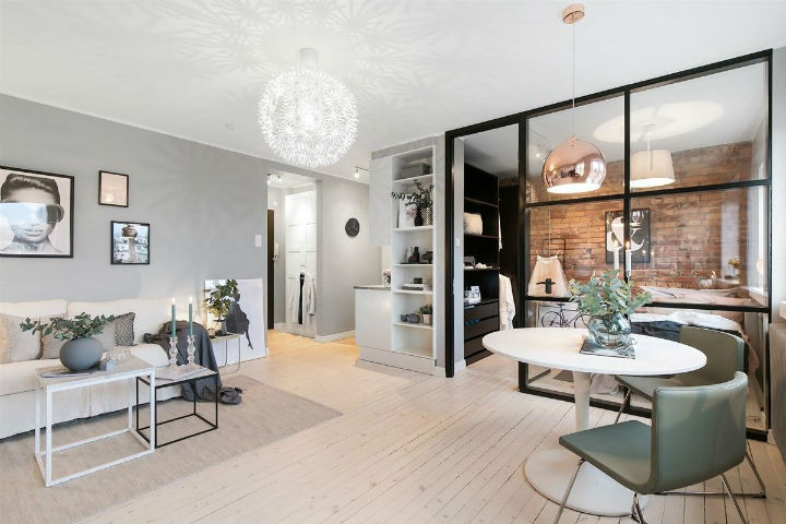 Small Scandinavian Apartment With Open and Airy Design 4