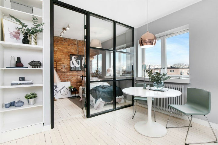 Small Scandinavian Apartment With Open and Airy Design 8