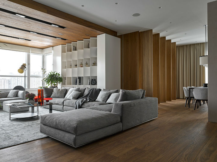 Glamorous Contemporary Apartment interior design 19