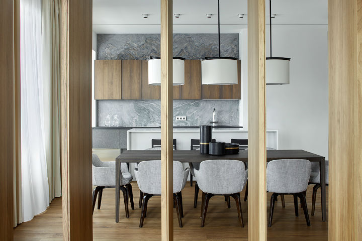 Glamorous Contemporary Apartment interior design 2
