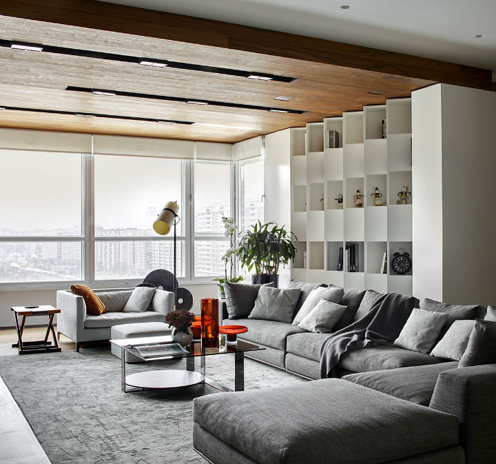 Glamorous Contemporary Apartment interior design 24