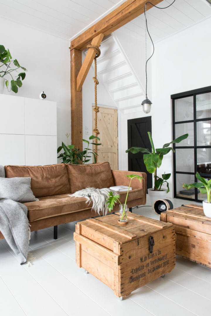 White Interior With Industrial Flair 13