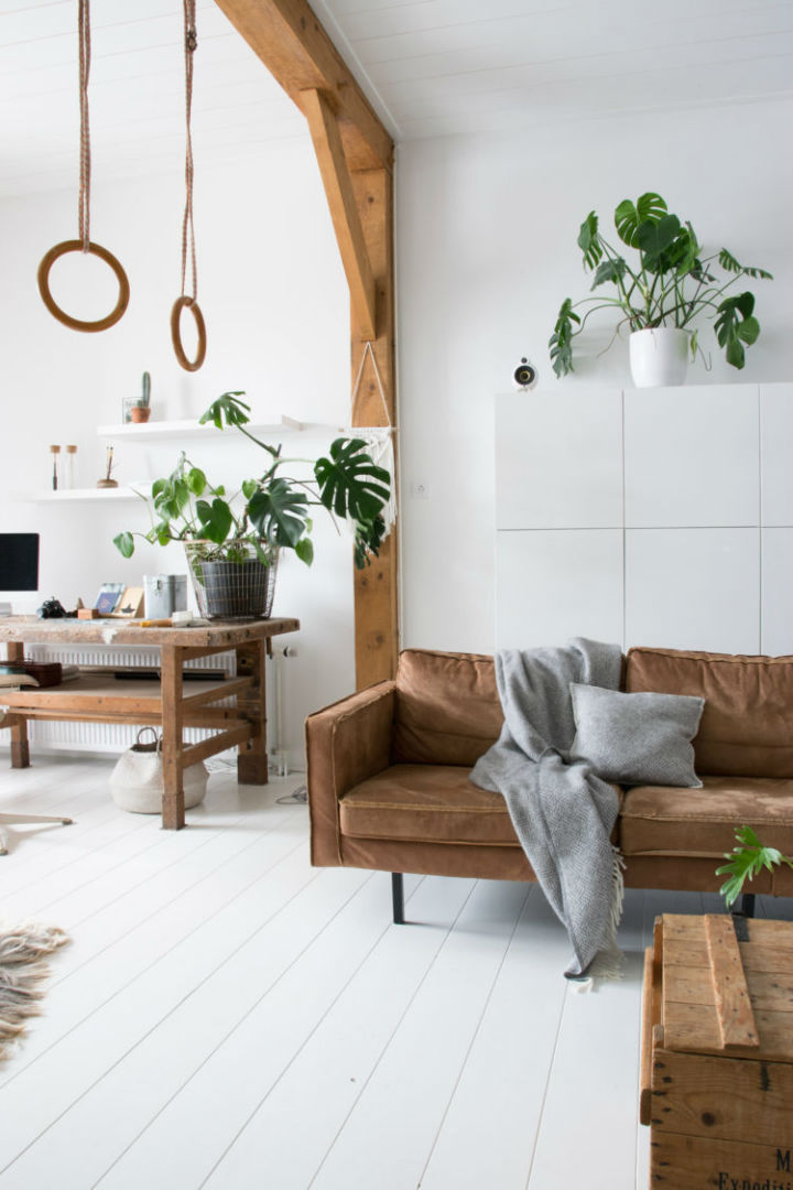 White Interior With Industrial Flair 20