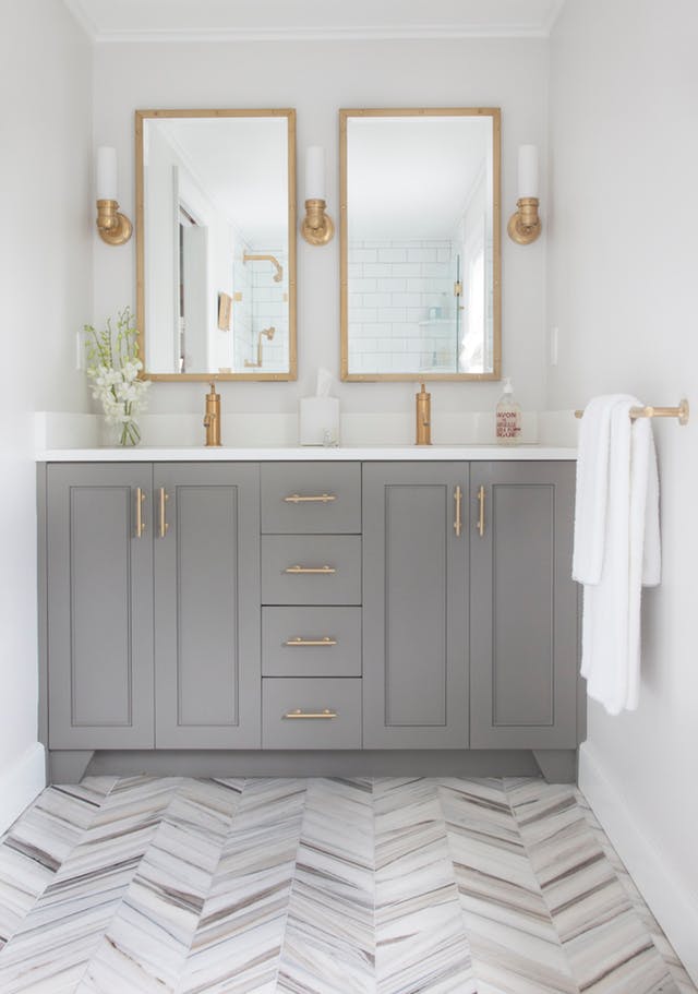 Bathroom Ideas With Gold T3