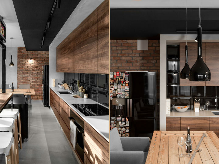interior with Brick Walls and Elegant Structures 10