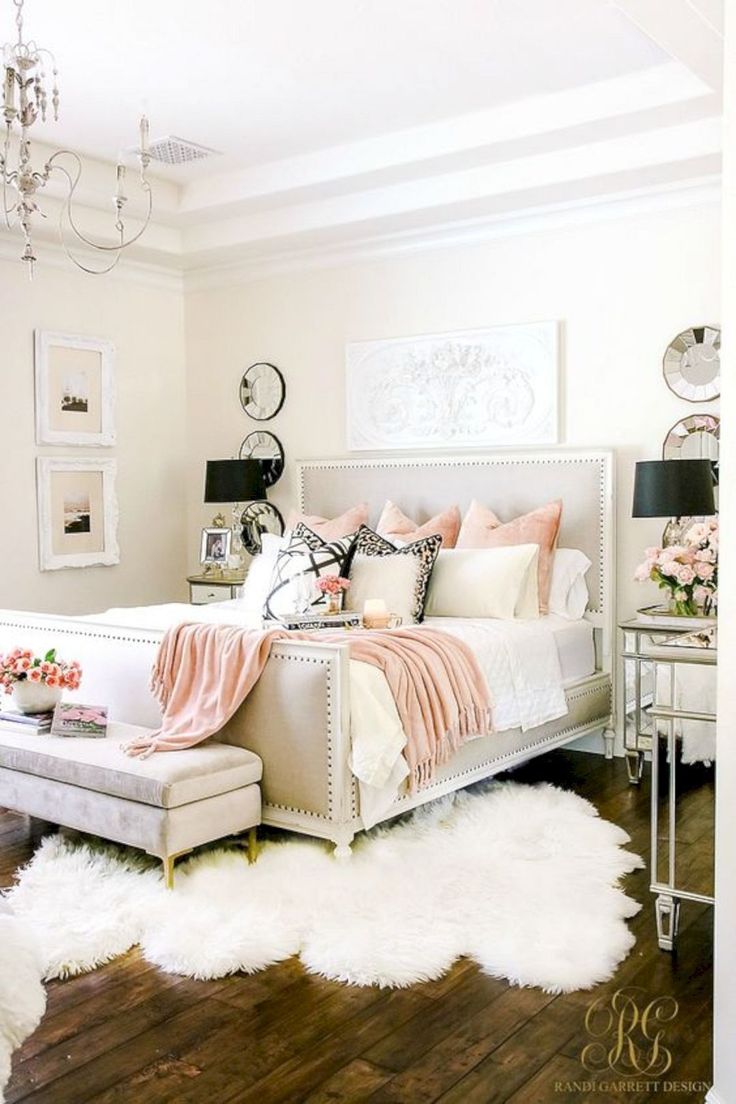 romantic girly bedroom design idea