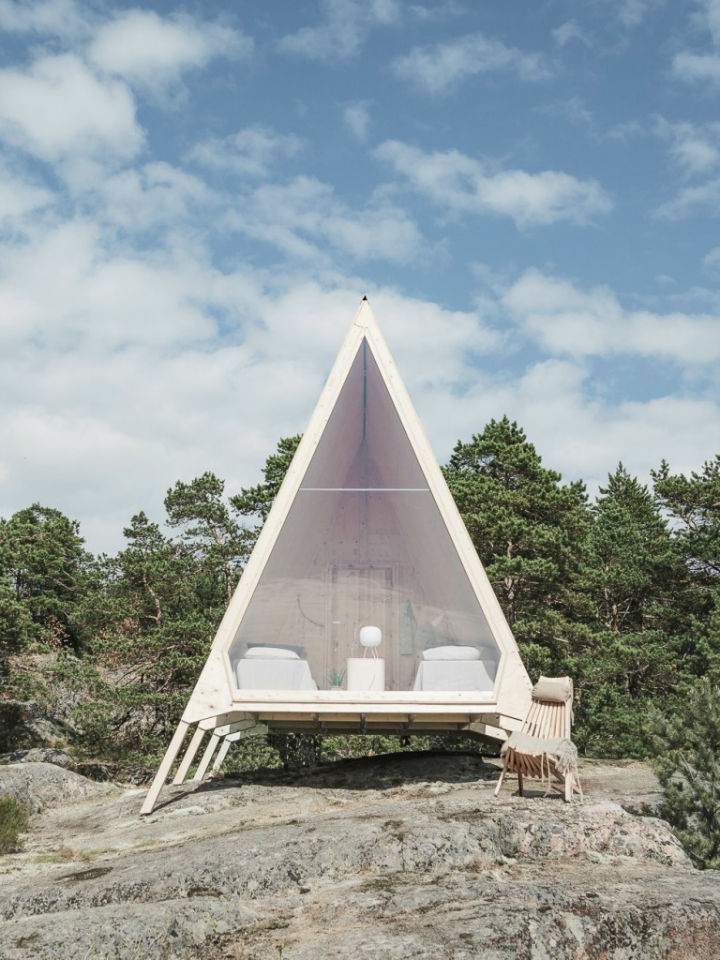 Solar-Powered A-Frame Cabin With Stunning View 6