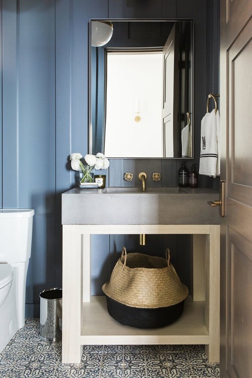 blue bathroom design idea 8