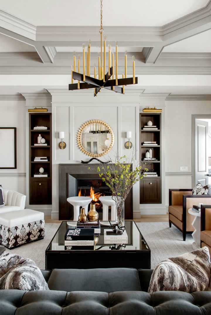 Glamorous Chic and Sophisticated Interiors 28