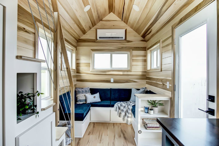 tiny stylish trailer home interior design 10