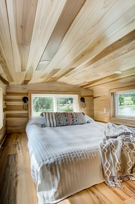 tiny stylish trailer home interior design 33