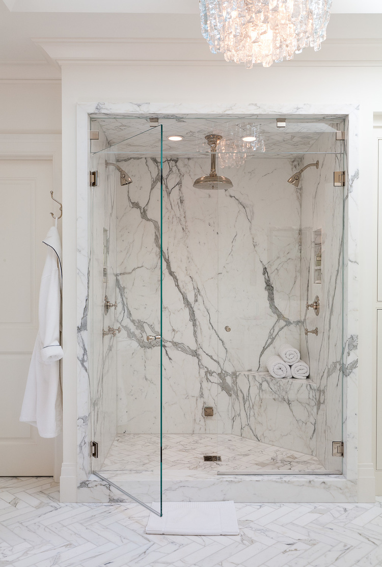 marble in shower design idea 8