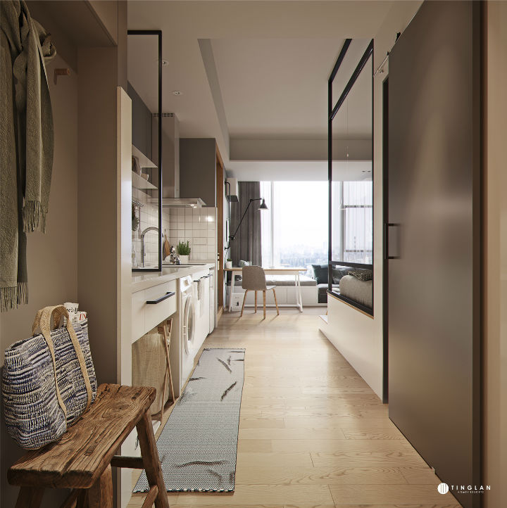 Small Studio Apartment Design Idea 4