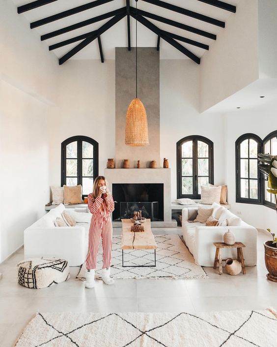 ”Instagram - Vlogger couple” Janni Deler and Jon Olsson simply exudes style. When we jumped into their home update project - we knew it gonna be stunning... Take a sneak peek into their home which was transformed from a traditional Spanish villa to a stunning Ethnic-Scandinavian dream home