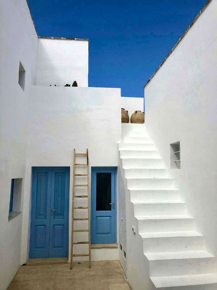 island mediterranean house 