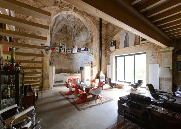 Historic Stone Church Turned Into a Modern Home 14