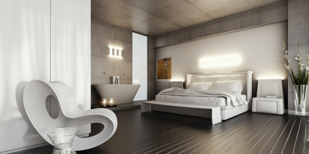 Amazing bedroom design by ando-studio