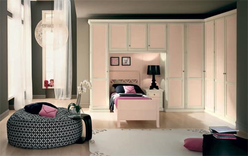 classic interior design ideas for small teenage girls room