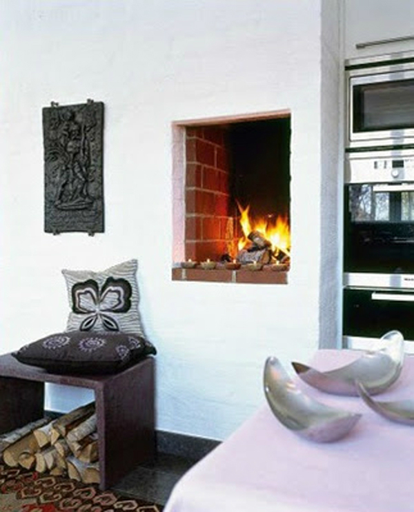 kitchens-with-fireplaces