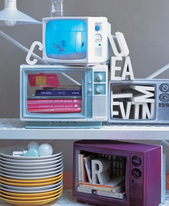 how to recycled an old tv ideas