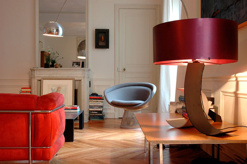 Red Living Room Interior Design Ideas 79