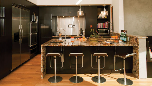 contemporary interior design kitchen by cantilever design