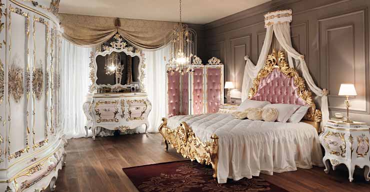 pink and gold luxury bedroom furniture princess