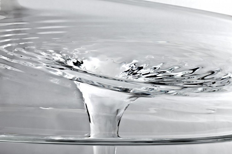 Liquid Glacial Dining Table by Zaha Hadid 4