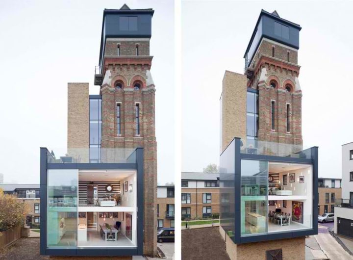 Stunning Water Tower Conversion in London