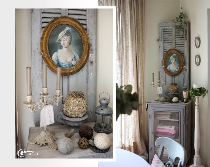 Dream shabby Chic House 3 interiors in France