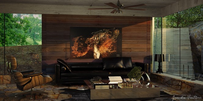 Earth Tones Living Room 12 contemporary Designs