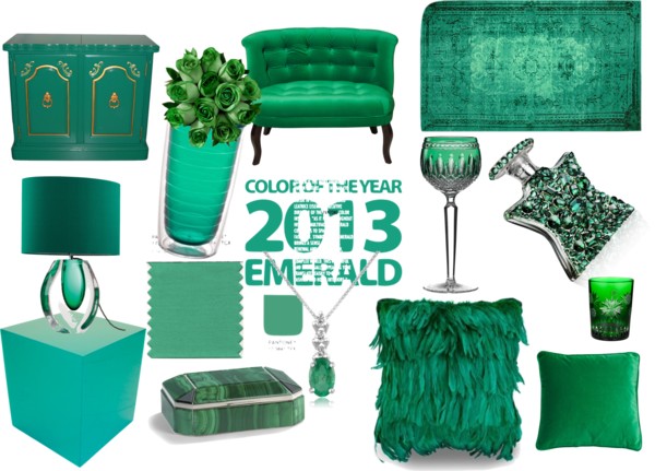 emerald home decor