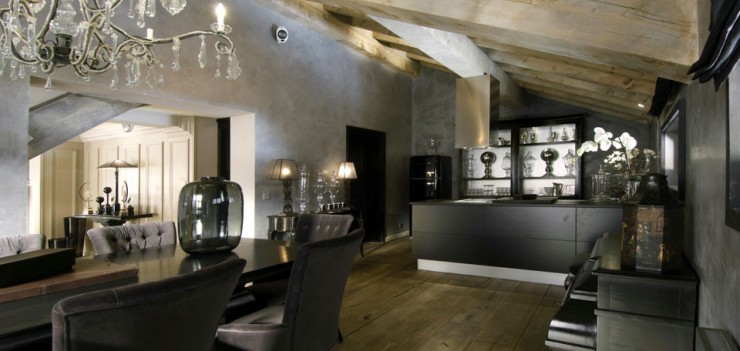 Saint Roch luxury chalet interiors 