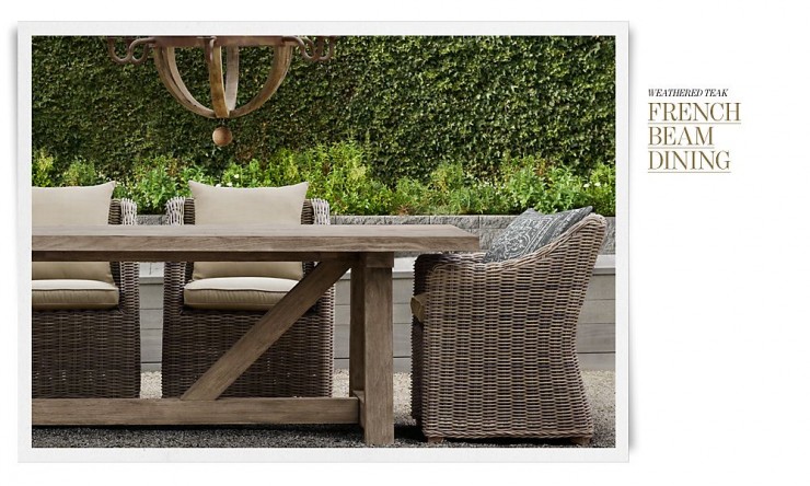 RH Outdoor Furniture 17 Collection Spring 2013