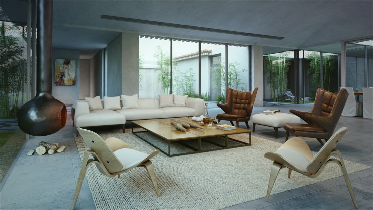 contemporary interior design by by Ilan Pivko 2 