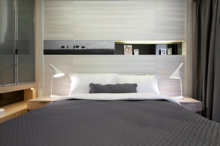 contemporary bedroom by leung  ideas