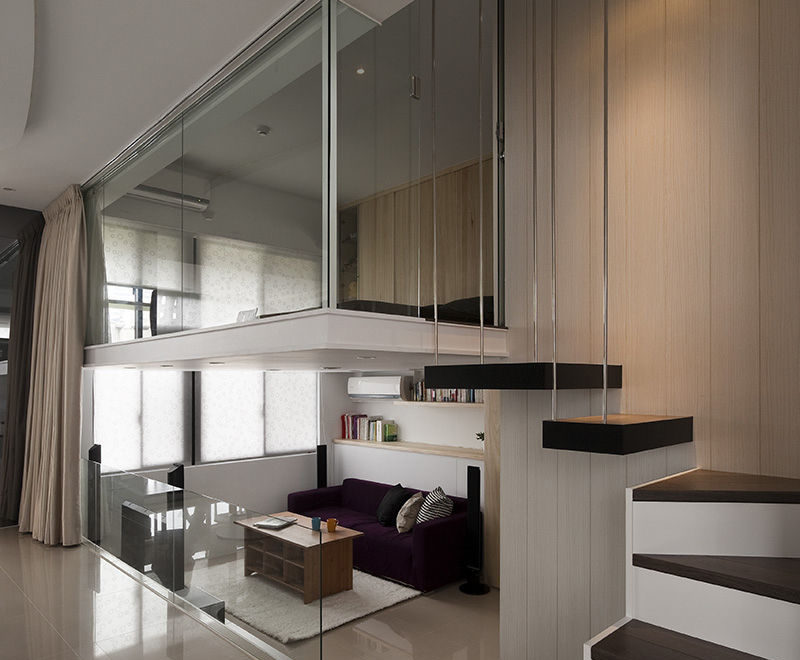 modern black and white apartment 2 interiors