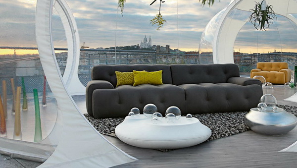 roche bobnois 12 contemporary sofa