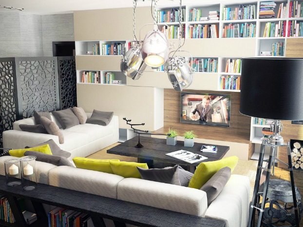 contemporary living room by sokruta 5