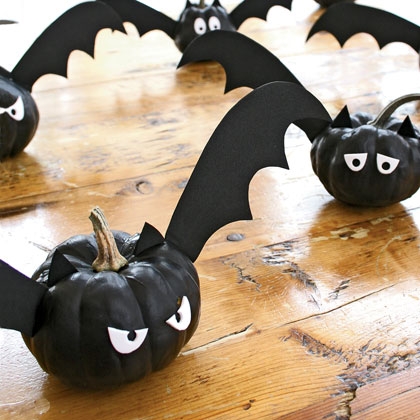spooky pumpkin decorating idea