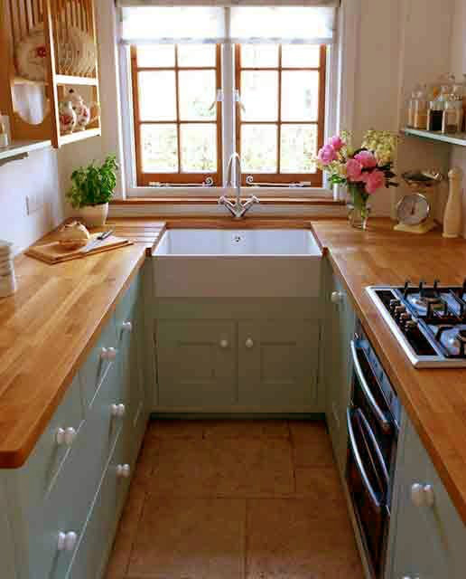 galley kitchen design idea 42