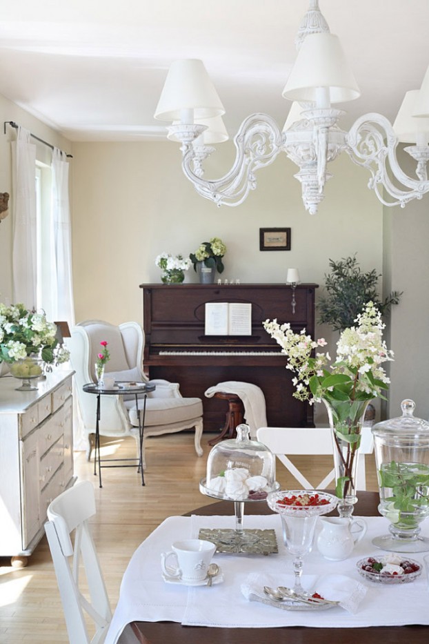 romantic country shabby chic home 14