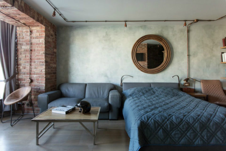 Exposed Brick Creates A Soft Ambiance