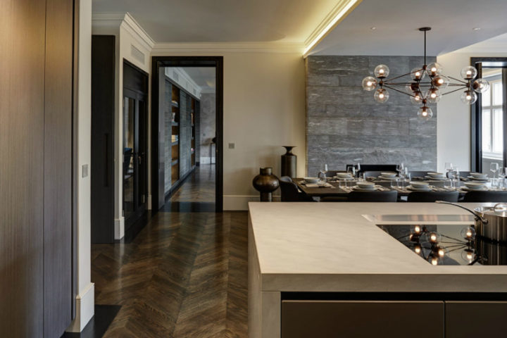Image showcasing Well-Designed Penthouse With Refined Décor In Muted Tones