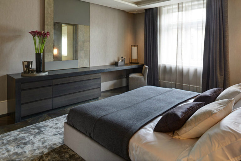 Image showcasing Well-Designed Penthouse With Refined Décor In Muted Tones - Modern ...