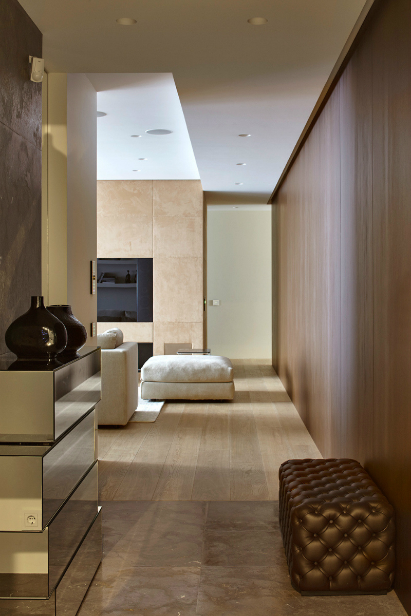 contemporary elegant apartment interior design by Fedorova 13