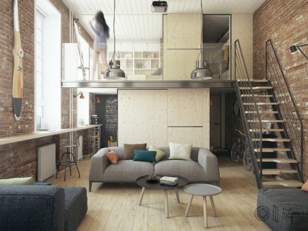 modern small loft jakyri's apartmnt 