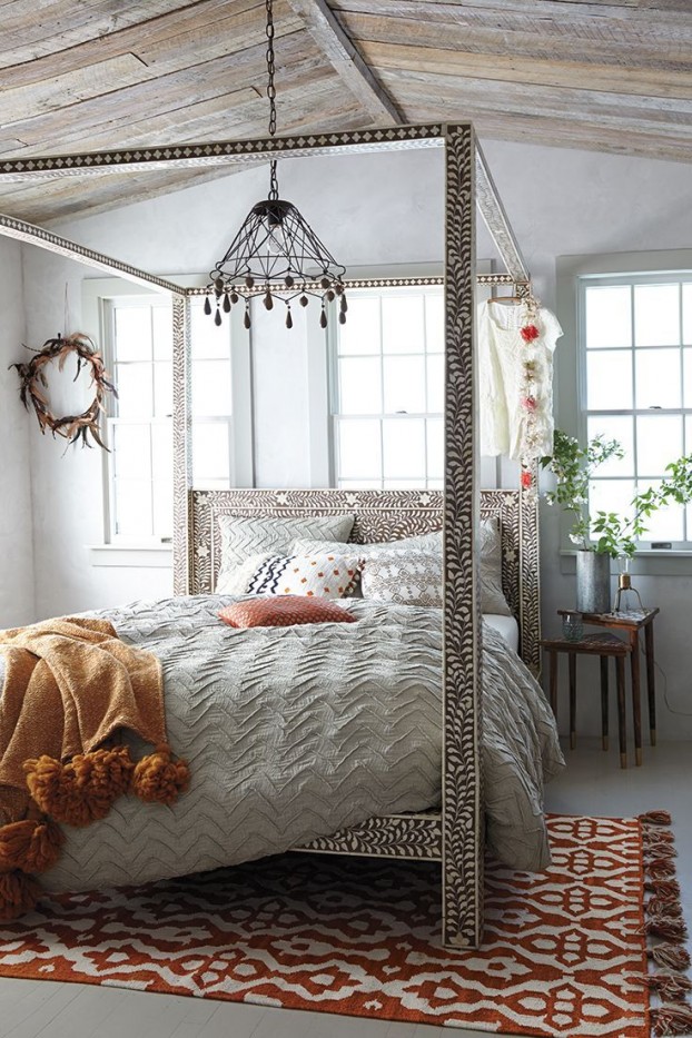 bohemian bedroom ideas 31